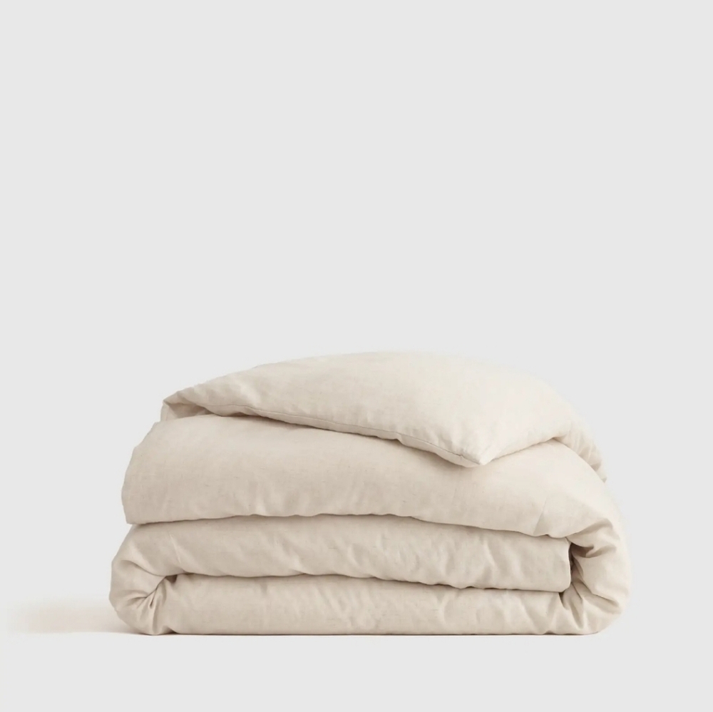 Quince Cream Duvet Cover Set